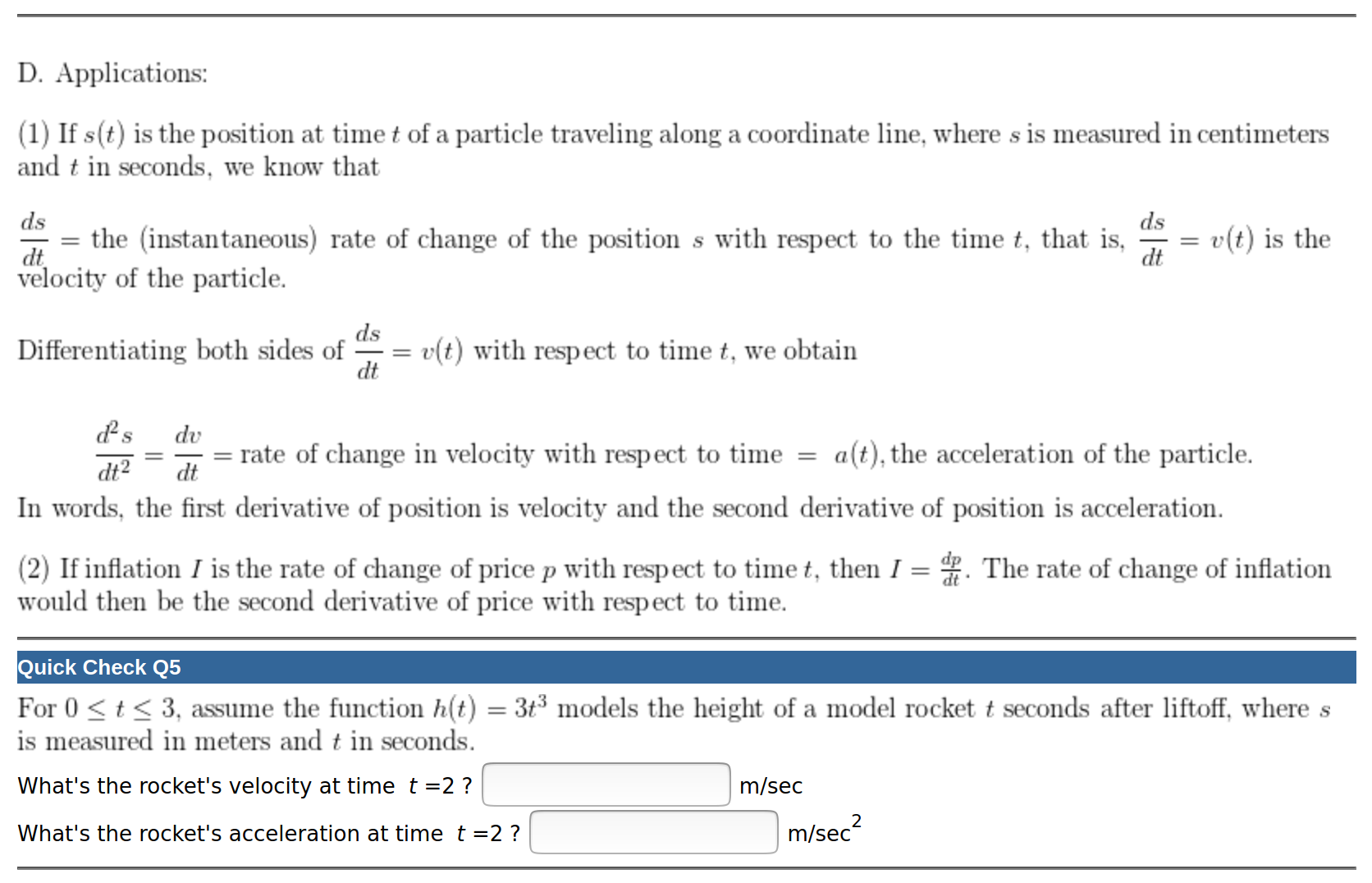 An excerpt from a class-prep assignment